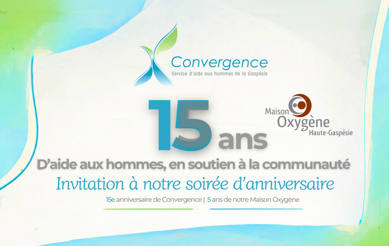 Invitation à notre soirée d'anniversaire